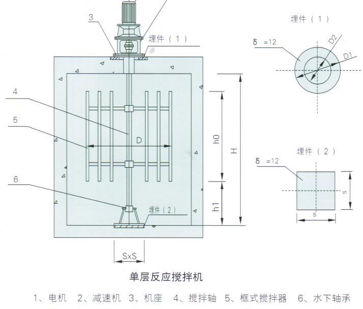 FTFJ型反应搅拌机