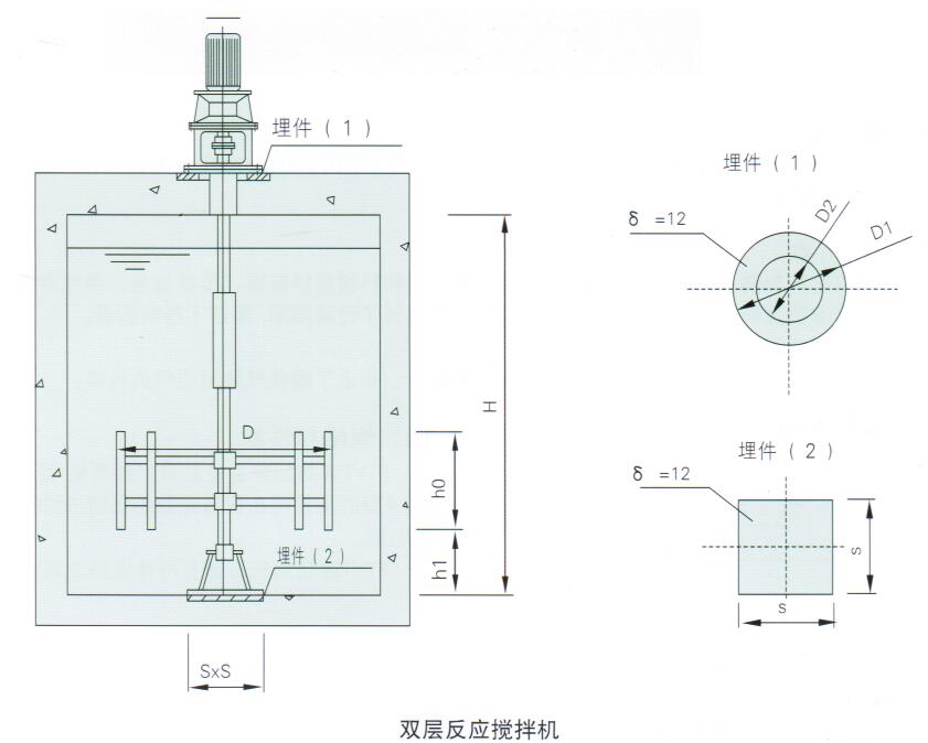 FTFJ型反应搅拌机