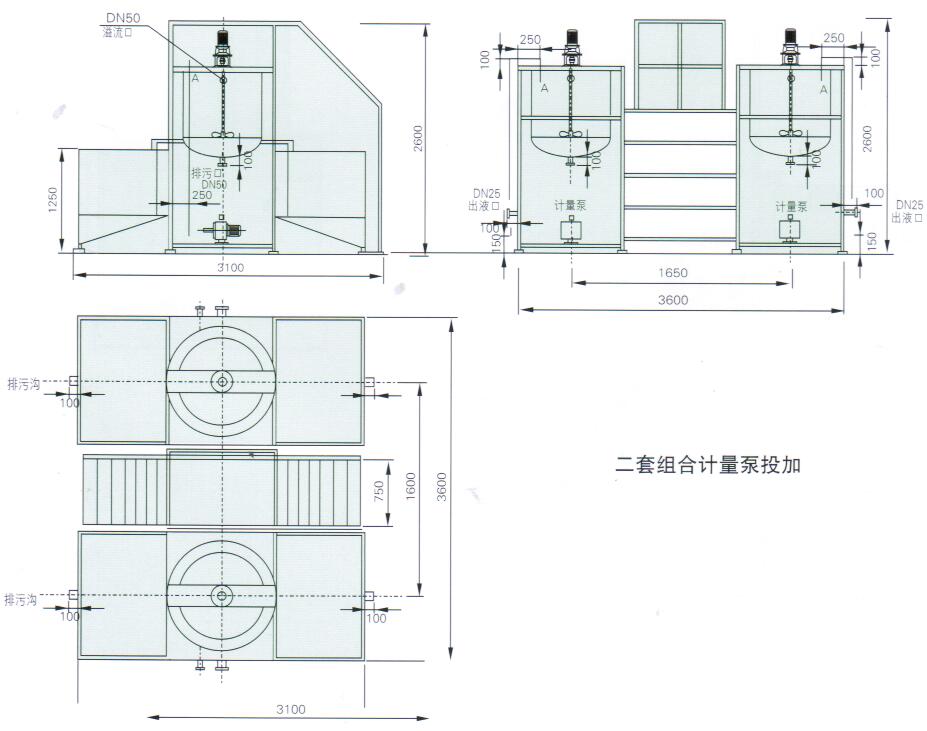 FTJE型水质稳定加药装置