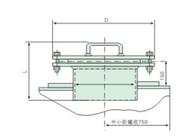 浮动床离子交换器清洗罐